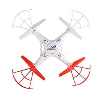 Akaso-X5C-4CH-24GHz-6-Axis-Gyro-Headless-RC-Quadcopter-with-HD-Camera-360-degree-3D-Rolling-Mode-RC-Drone-Bonus-MicroSD-card-Blades-Propellers-included-0-1
