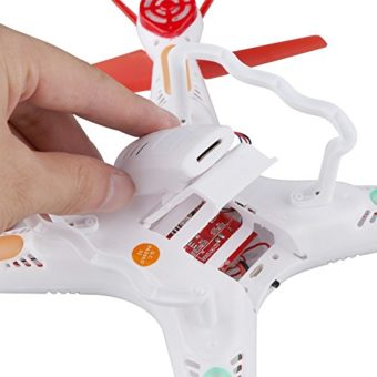 Akaso-X5C-4CH-24GHz-6-Axis-Gyro-Headless-RC-Quadcopter-with-HD-Camera-360-degree-3D-Rolling-Mode-RC-Drone-Bonus-MicroSD-card-Blades-Propellers-included-0-5