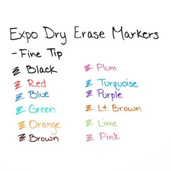 Expo-2-Low-Odor-Dry-Erase-Markers-Fine-Point-12-Pack-Assorted-Colors-0-4