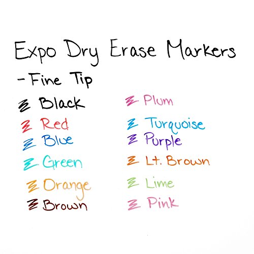 Expo-2-Low-Odor-Dry-Erase-Markers-Fine-Point-12-Pack-Assorted-Colors-0-4