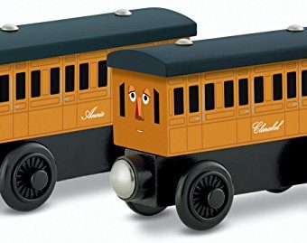 Fisher-Price-Thomas-the-Train-Wooden-Railway-Annie-and-Clarabel-0-0