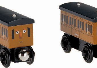 Fisher-Price-Thomas-the-Train-Wooden-Railway-Annie-and-Clarabel-0