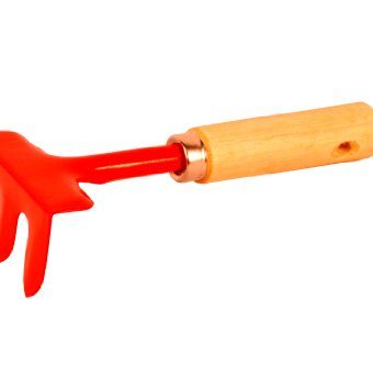 G-F-10012-JustForKids-Garden-Tools-Set-with-Tote-hand-rake-shovel-trowel-0-3