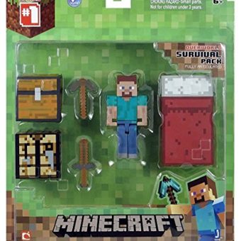 Minecraft-Core-Player-Survival-Pack-Action-Figure-0-0