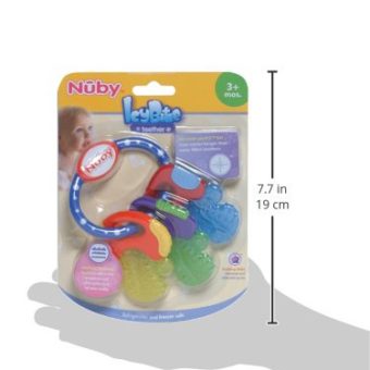 Nuby-Icybite-HardSoft-Teething-Keys-0-4