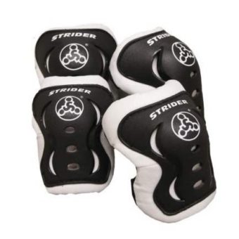 Strider-Knee-and-Elbow-Pad-Set-for-Safe-Riding-Black-0