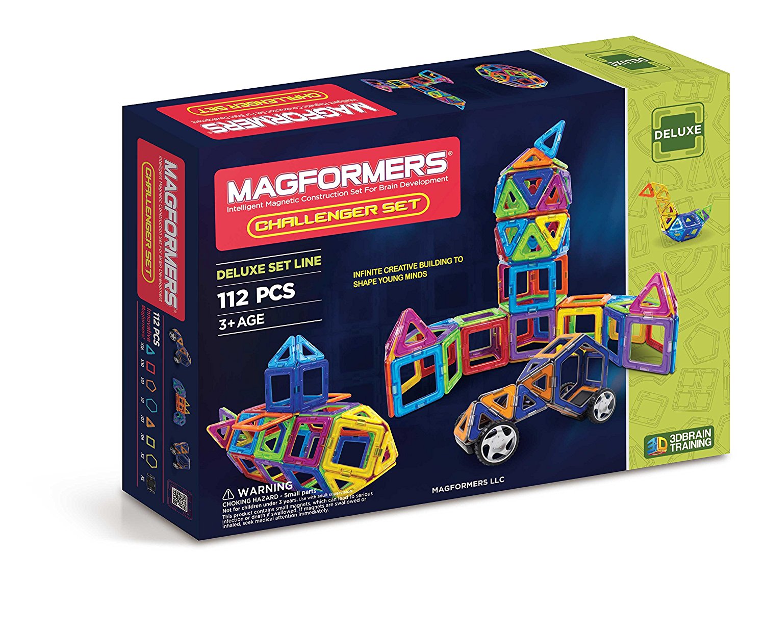 Magformers Challenger Set (112-pieces) 