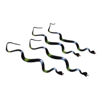12-Green-Garden-Snakes-Great-to-Keep-Birds-Away-Rubber-Toy-24-0