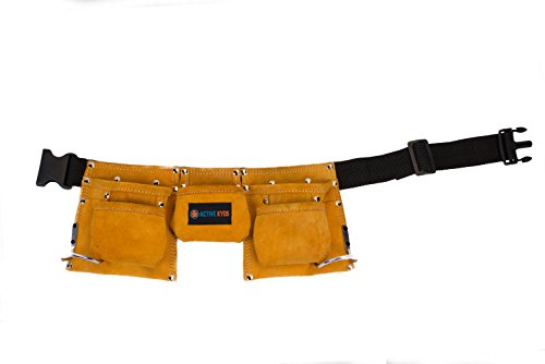 Active Kyds Real Leather Kids Tool Belt/Child's Tool Pouch for Costumes ...
