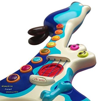 B-Woofer-Guitar-Teaches-Musical-Discovery-Rhythm-and-Creativity-Includes-3-Play-Modes-8-Musical-Buttons-and-Twenty-Sing-Along-Favorites-0-2