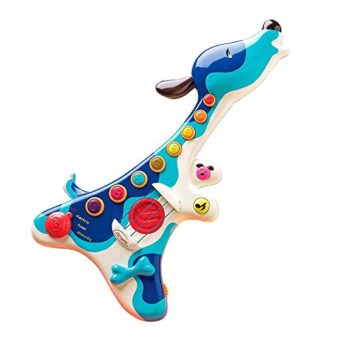 B-Woofer-Guitar-Teaches-Musical-Discovery-Rhythm-and-Creativity-Includes-3-Play-Modes-8-Musical-Buttons-and-Twenty-Sing-Along-Favorites-0