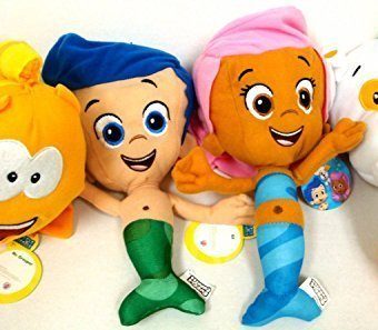 Bubble-Guppies-Gil-Molly-Mr-Grouper-and-Bubble-Puppy-4-Plush-Doll-Set-8-0