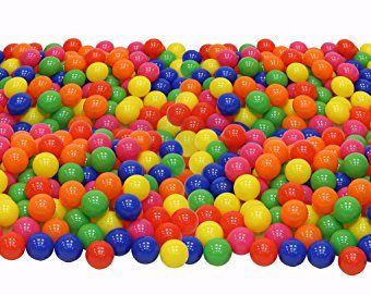 Click-N-Play-Pack-of-100-Phthalate-Free-BPA-Free-Crush-Proof-Plastic-Ball-Pit-Balls-6-Bright-Colors-in-Reusable-and-Durable-Storage-Mesh-Bag-with-Zipper-0-0