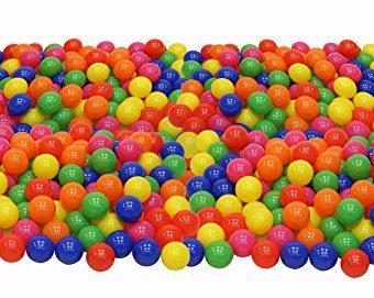 Click-N-Play-Value-Pack-of-400-Phthalate-Free-BPA-Free-Crush-Proof-Plastic-Ball-Pit-Balls-6-Bright-Colors-in-Reusable-and-Durable-Storage-Mesh-Bag-with-Zipper-0-0