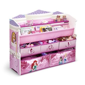 Delta-Children-Deluxe-Book-Toy-Organizer-Disney-Princess-0-0
