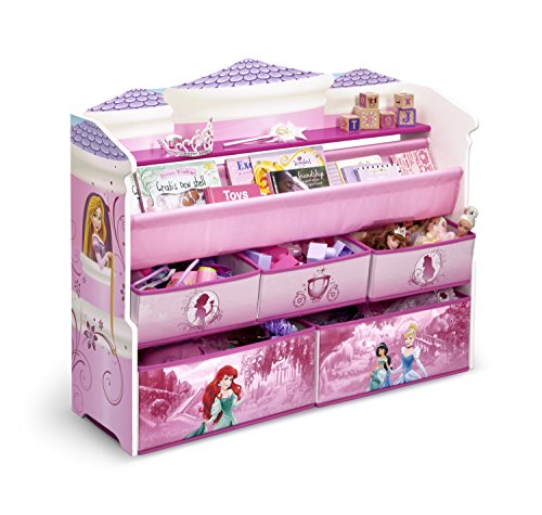 Delta-Children-Deluxe-Book-Toy-Organizer-Disney-Princess-0-0