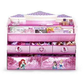 Delta-Children-Deluxe-Book-Toy-Organizer-Disney-Princess-0-1
