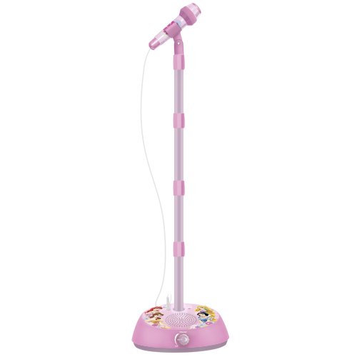 Disney Princess Microphone With Amplifier With Stand Childrens Girls Playset 