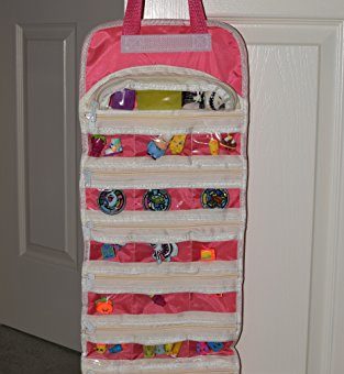 Easyview-Shopkin-Toy-Organizer-Pink-Shopkins-Yo-Kai-Watch-Compatible-0-0