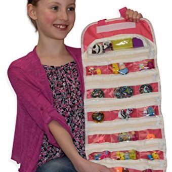 Easyview-Shopkin-Toy-Organizer-Pink-Shopkins-Yo-Kai-Watch-Compatible-0