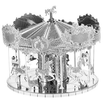 Fascinations-Metal-Earth-3D-Laser-Cut-Model-Merry-Go-Round-0