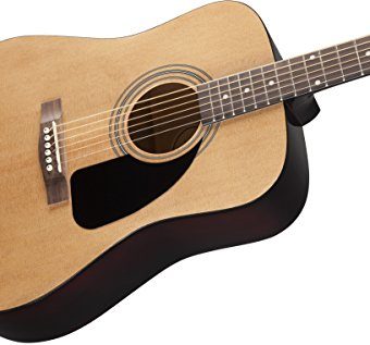 Fender-FA-100-Dreadnought-Acoustic-Guitar-with-Gig-Bag-Natural-0-2