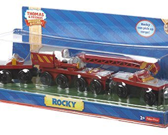 rocky wooden thomas train