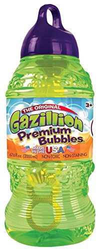 USA Toyz- Bubble Gun includes 2 Nontoxic Bubble Solution Bottles