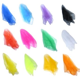 HoerevJuggling-dance-scarves-Pack-of-12-approx-24x24MIXED-0