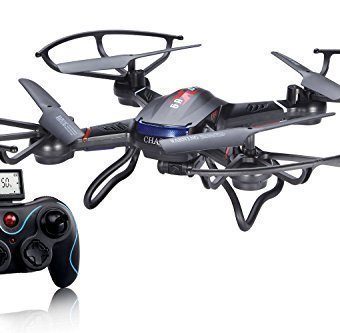 Holy-Stone-F181-RC-Quadcopter-Drone-with-HD-Camera-RTF-4-Channel-24GHz-6-Gyro-Headless-System-Black-0