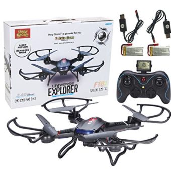 Holy-Stone-F181-RC-Quadcopter-Drone-with-HD-Camera-RTF-4-Channel-24GHz-6-Gyro-Headless-System-Black-0-4
