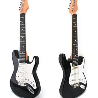 Hot-Rock-Electric-Battery-Operated-Toy-Guitar-Plays-4-Different-Rock-Rhythms-Integrated-Auto-Play-Demo-Mode-Working-Whammytremolo-Bar-Colors-May-Vary-0-0
