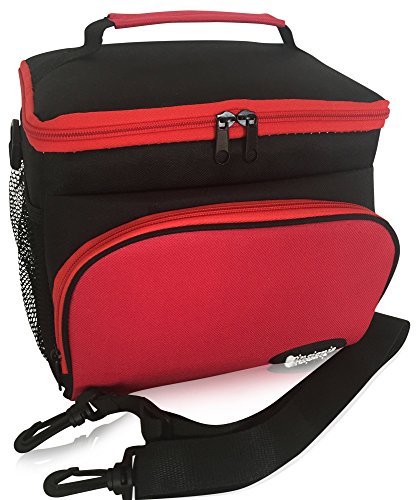 Insulated Lunch Bag: InsigniaX Adult Lunch Box For Work, Men, Women ...
