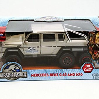 Jada-Toys-Jurassic-World-Mercedes-G-Wagon-6-x-6-AMG-Die-Cast-Vehicle-124-Scale-0-4