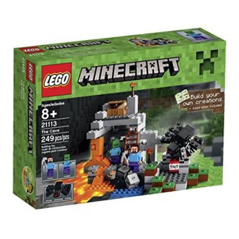 LEGO-Minecraft-The-Cave-21113-Playset-0