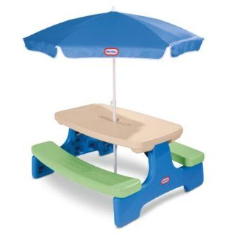 Little-Tikes-Easy-Store-Picnic-Table-with-Umbrella-0-0
