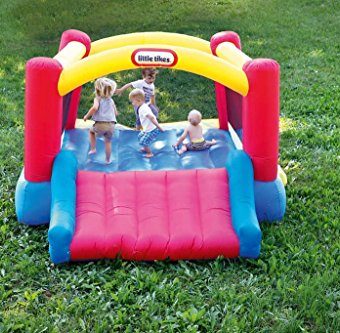 little tikes jump n slide inflatable bouncer