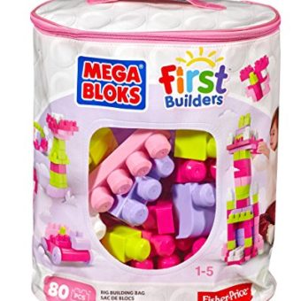 Mega-Bloks-DCH62-First-Builders-Big-Building-Bag-80-Piece-Pink-0-7