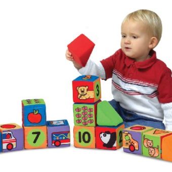 melissa & doug match & build soft blocks