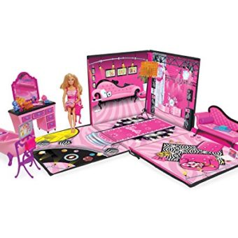 Neat-Oh-Barbie-ZipBin-40-Doll-Dream-House-Toy-Box-Playmat-0-1