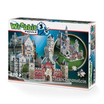 Neuschwanstein-Castle-3D-Jigsaw-Puzzle-890-Piece-0-5