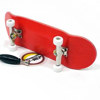 P-Rep-Red-Complete-Wooden-Fingerboard-with-Basic-Bearing-Wheels-Starter-Edition-0