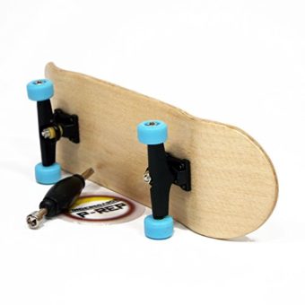 Peoples-Republic-Maple-Complete-Wooden-Fingerboard-with-Basic-Bearing-Wheels-Starter-Edition-0