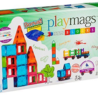 Playmags-156-Magnetic-Building-Blocks-150-Pieces-0-2
