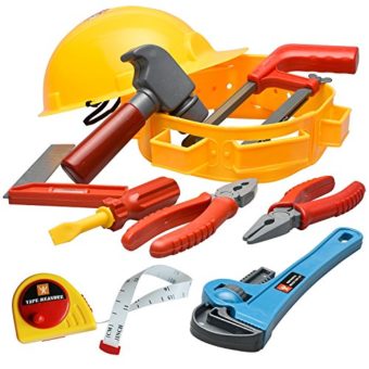 Prextex-Little-Handyman-Kids-Toy-Tool-Belt-Set-with-Accessories-including-Authentic-Tape-Measure-and-Adjustable-Hard-Hat-Perfect-Christmas-Toys-Gifts-for-Boys-0-0