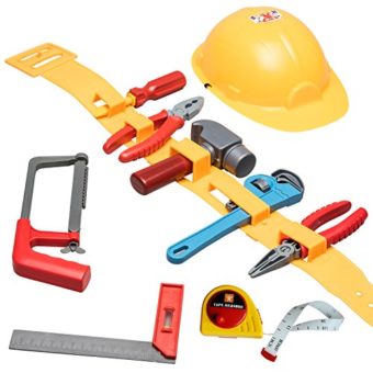 Prextex-Little-Handyman-Kids-Toy-Tool-Belt-Set-with-Accessories-including-Authentic-Tape-Measure-and-Adjustable-Hard-Hat-Perfect-Christmas-Toys-Gifts-for-Boys-0-1