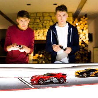 Real-FX-Racing-Slotless-Racetrack-System-including-two-RC-Cars-and-Handsets-with-Artificial-Intelligence-A-Next-Generation-Tech-Toy-Starter-Set-0-1