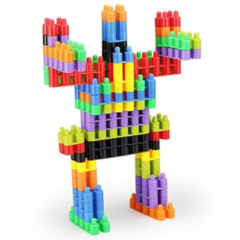 SHAWE-100-PC-Interlocking-Building-Set-Fine-Motor-Skills-Children-Imaginations-Run-Wild-Build-Unlimited-Shapes-Safe-Kids-Material-0-1