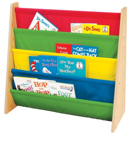 Tot Tutors Kids Book Rack Storage Bookshelf Natural Primary