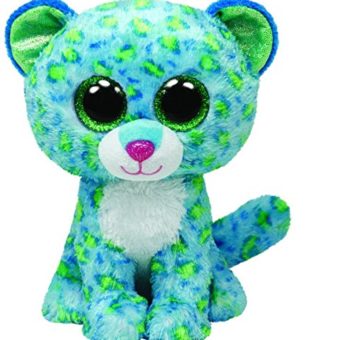 Ty-Beanie-Boos-Leona-Blue-Leopard-Regular-Plush-0